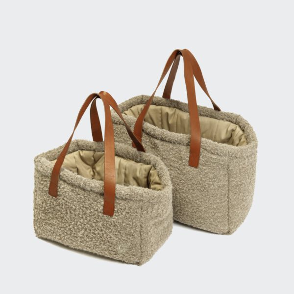 CLOUD7 - Draagtas Wool Beige - Afbeelding 5