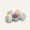 LILLABEL - RAINBOW hondenbal van biologisch katoen Groen - Afbeelding 3