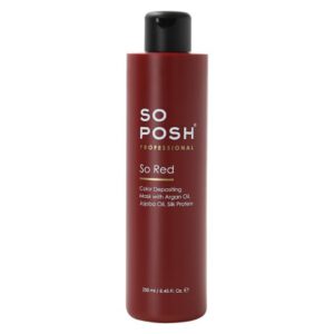 SOPOSH So Red Masker voor rode hondenvacht in rode fles, 250 ml