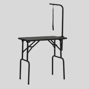 Topmast Trimtafel Noir Groomstyle XL – zwarte inklapbare trimtafel met verstelbare arm